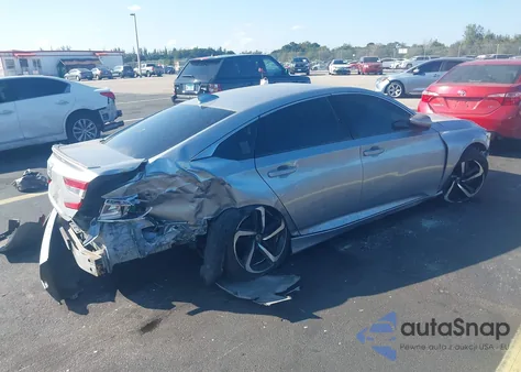 2018 Honda Accord Sport z USA, uszkodzony, nr VIN 1HGCV1F30JA212237